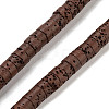 Natural Lava Rock Dyed Beads Strands G-K375-G04-01-1