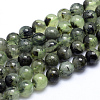 Natural Prehnite Beads Strands G-K224-03-10mm-1