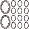 20Pcs Zinc Alloy Spring Gate Rings FIND-SP0004-30B-1