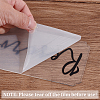 Acrylic Seat Reservation Sign Hanging Ornaments AJEW-WH0534-61B-4