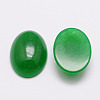 Oval Natural Malaysia Jade Cabochons G-K020-18x13mm-11-2