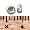 202 Stainless Steel Beads STAS-P238-10P-H-3