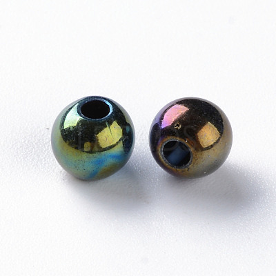 Opaque Acrylic Beads MACR-S370-D6mm-S002-1