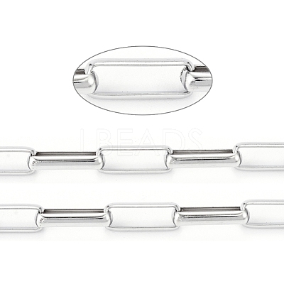 Tarnish Resistant 304 Stainless Steel Box Chains CHS-F009-05-P-1