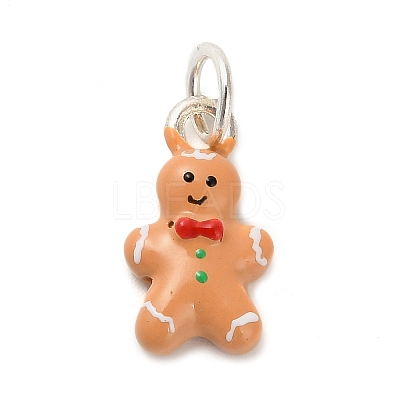 Christmas Themes Alloy Enamel Pendants FIND-I063-01A-1