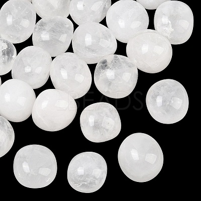 Natural Quartz Crystal Rock Crystal Beads GG-CBAD0F6-B20-01A-1
