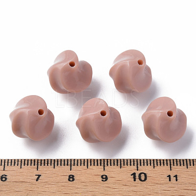 Opaque Acrylic Beads MACR-S373-139-A14-1