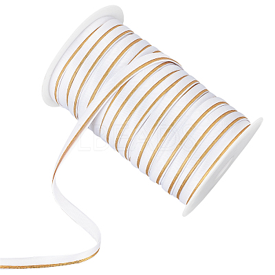 Polyester Satin Piping Ribbon OCOR-WH0091-32B-1