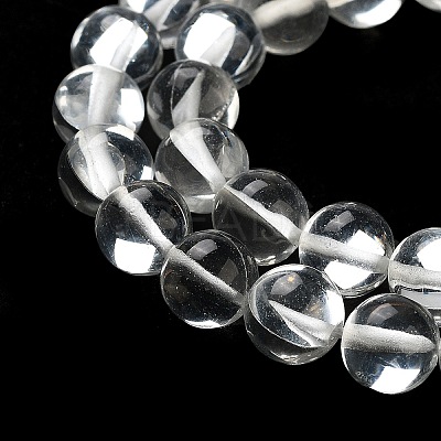 Transparent Glass Beads GLAA-B022-8mm-15-1
