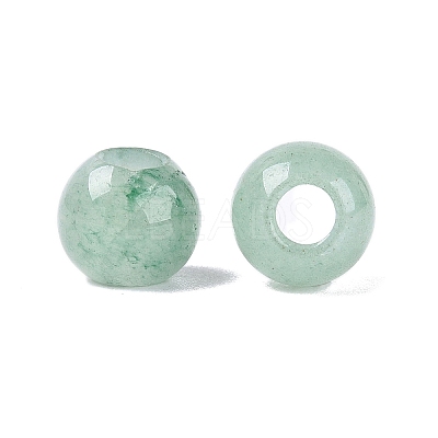 Natural Aventurine European Beads G-Q607-02H-1