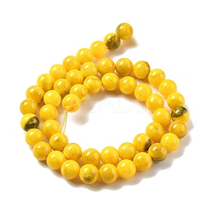 Natural Persian Jade Beads Strands G-A255-A02-02I-1