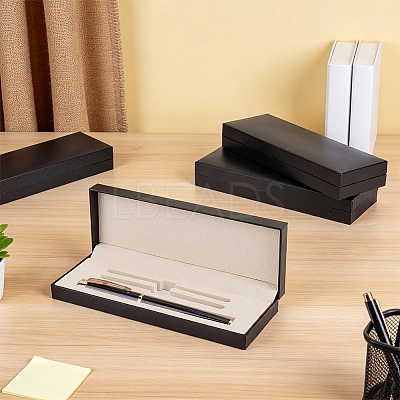 Plastic Pen Gift Packing Boxes CON-WH0001-85B-01-1