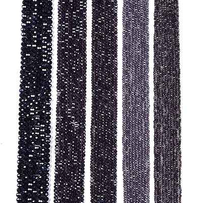 Electroplate Glass Beads Strands EGLA-A044-T4mm-A15-1