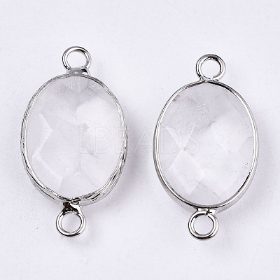 Natural Quartz Links/Connectors G-T131-102-33-1