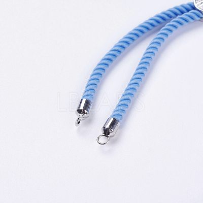 Nylon Twisted Cord Bracelet Making X-MAK-F018-03P-RS-1