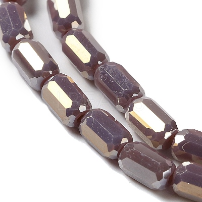 Electroplate Glass Beads Strands EGLA-D031-01-05-1