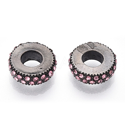 Alloy European Beads MPDL-S067-24EB-B-1