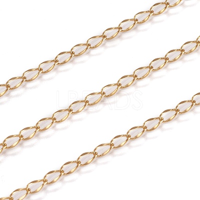 Ion Plating(IP) 304 Stainless Steel Twisted Chains CHS-H007-16G-1