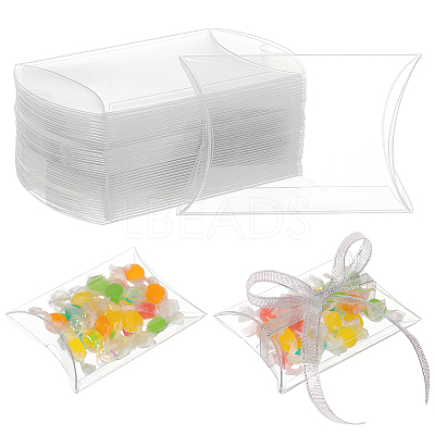 PVC Plastic Gift Storage Pillow Case CON-WH0089-43-1