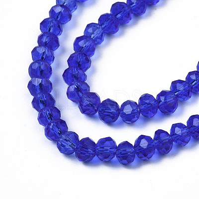 Glass Beads Strands EGLA-A034-T4mm-D31-1
