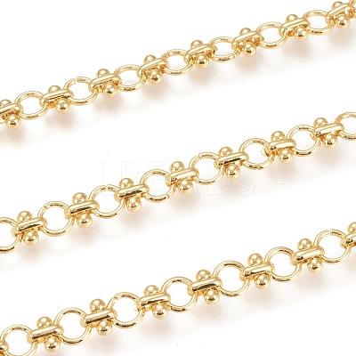 Handmade Brass Link Chains X-CHC-M019-02G-1