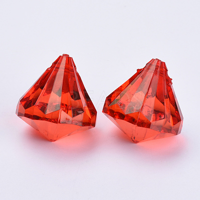 Transparent Acrylic Pendants TACR-Q260-D-V12-1