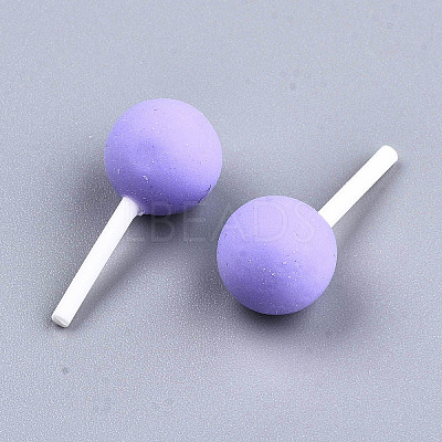 Handmade Polymer Clay 3D Lollipop Embellishments LS-X-CLAY-T016-82C-1