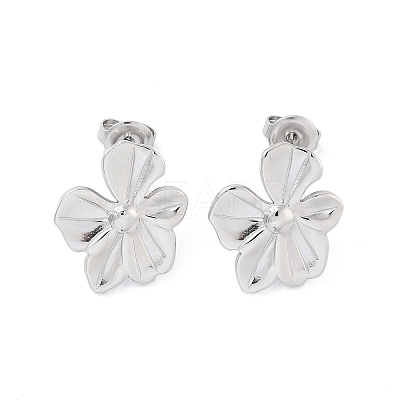 Non-Tarnish 304 Stainless Steel Stud Earrings EJEW-P258-10P-1
