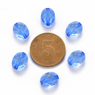 Transparent Acrylic Beads TACR-S154-18A-86-1