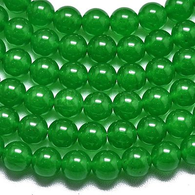 Natural Malaysia Jade Beads Strands G-L645-C01-6mm-17-1