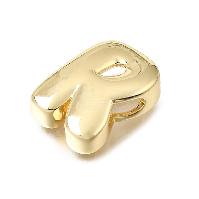 Brass Slide Charms KK-E802-33G-R-1