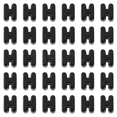 Acrylic European Beads OACR-TAC0013-14H-1
