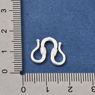 Brass M-Hook Clasps LS-KK-CBA0DF0-14E-S-1