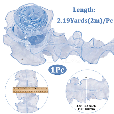 2M Organza Ribbons OCOR-CY0002-89C-1
