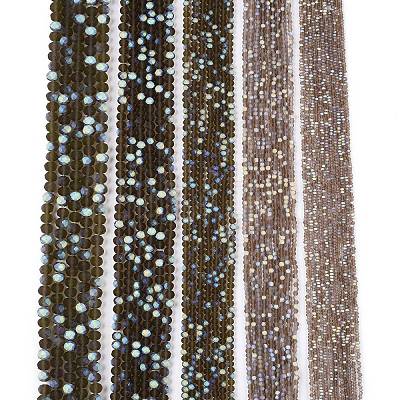 Transparent Glass Beads Strands LS-EGLA-A044-T2mm-MB16-1