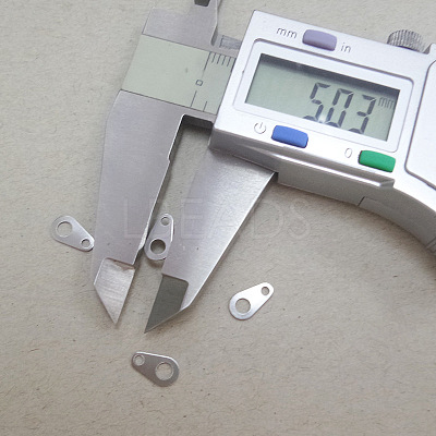 Non-Tarnish 316 Surgical Stainless Steel Chain Tabs X-STAS-L236-04C-1