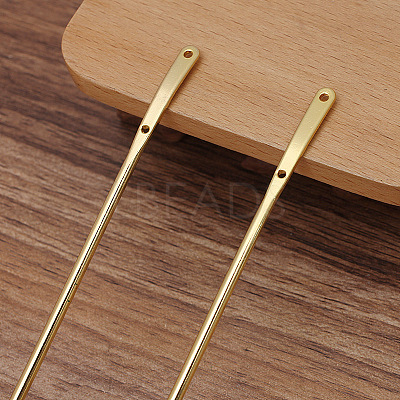Alloy Hair Sticks Finding PW-WG75332-02-1