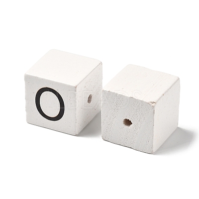 Wood European Beads LS-WOOD-I014-02O-1