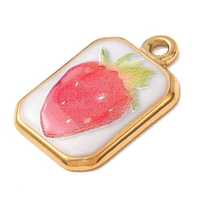 Printed 304 Stainless Steel Pendants SA-CBA9CF9-02G-G-1