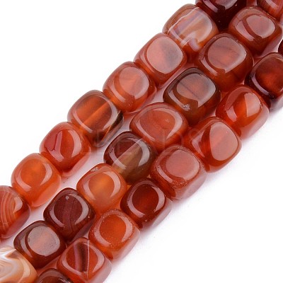 Natural Carnelian Beads Strands G-S359-134A-1