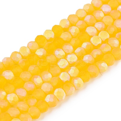 Transparent Glass Beads Strands EGLA-A044-T2mm-MB05-1
