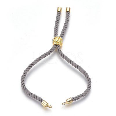Cotton Cord Bracelet Making KK-F758-03J-G-1