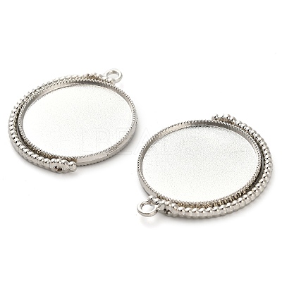Zinc Alloy Pendant Cabochon Settings FIND-NH0001-13C-P-1