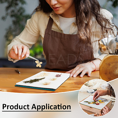 Plant Cotton Dibers & Sponge & Non-woven Fabric Liner Drying Plate for Flower Pressing Water-Absorbing DIY-WH0591-299A-1
