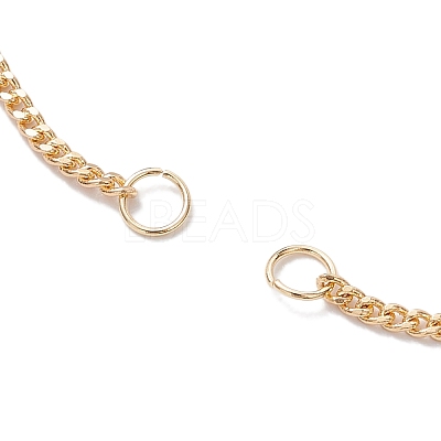 Brass Slider Bracelet Makings AJEW-JB01253-01-1