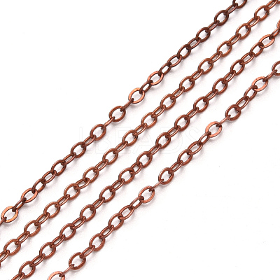 Brass Cable Chains CHC-T008-06B-R-1