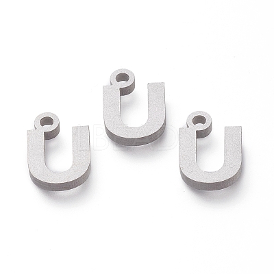 Tarnish Resistant 304 Stainless Steel Pendants STAS-A045-15P-1