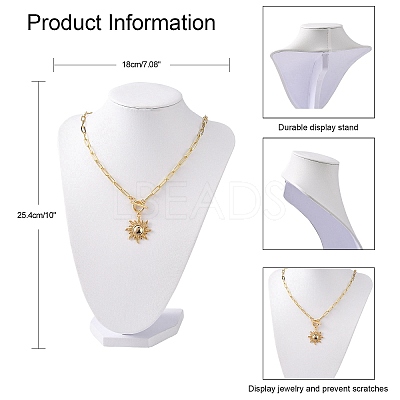 Jewelry Necklace Display Bust X-S015-A-1