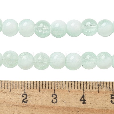 Crackle Glass Beads X1-GLAA-U001-6mm-01-1