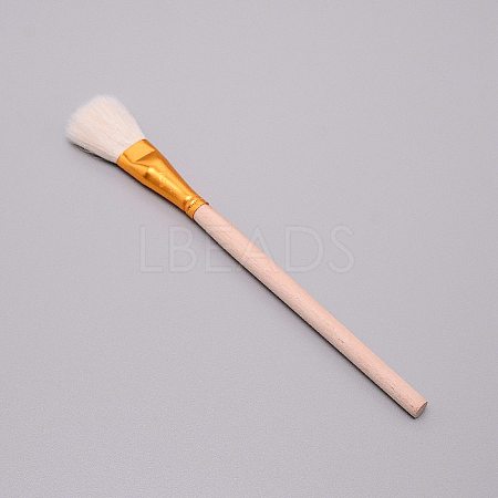 Wooden Paint Brush AJEW-WH0237-08H-1